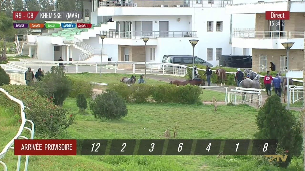 Live Hippodrome « KHEMISSET » Courses du  04/03/2026 .