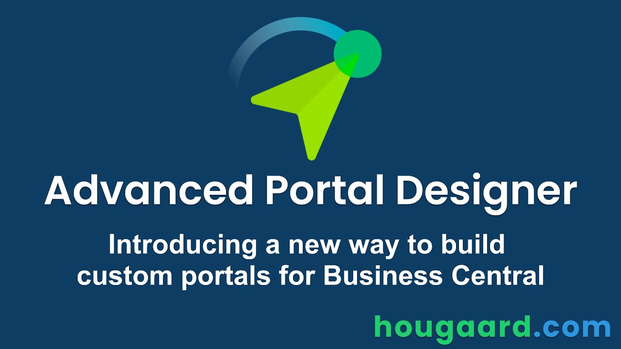 Introducing the Advanced Portal Designer for Business Central. A new way to build custom portals
