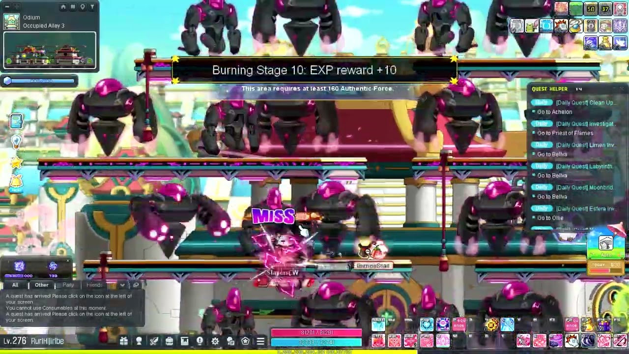 MapleStory Challengers World Two Len Dailies (73)