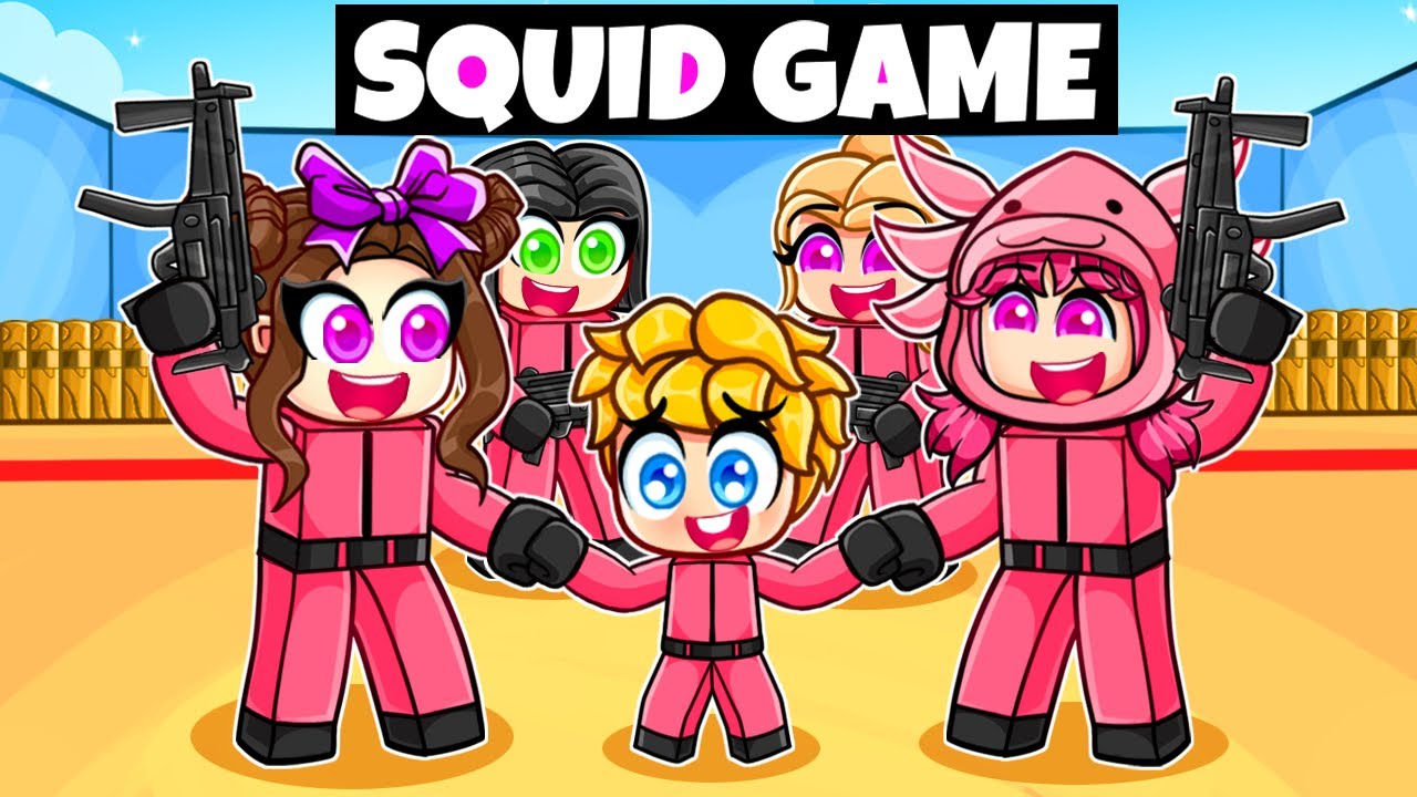 Ich habe eine Pinke Soldaten Familie aus Squid Game in Roblox!