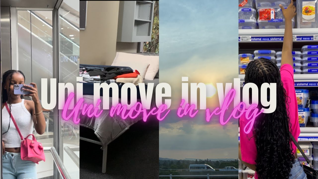 Uni move in vlog 2024:Move to res with me| Packing |Grocery shopping | mini haul