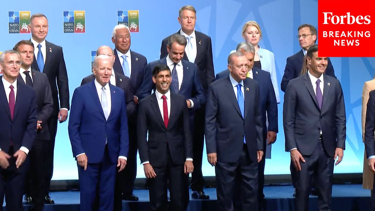 WATCH: Biden Joins Other World Leaders At NATO Summit In Vilnius, Lithuania