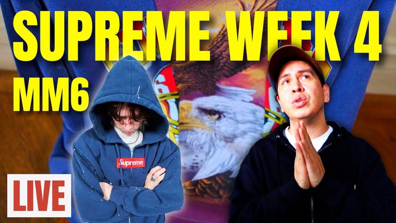 LIVE - Supreme Week 4 SS26 MAISON MARGIELA COLLAB