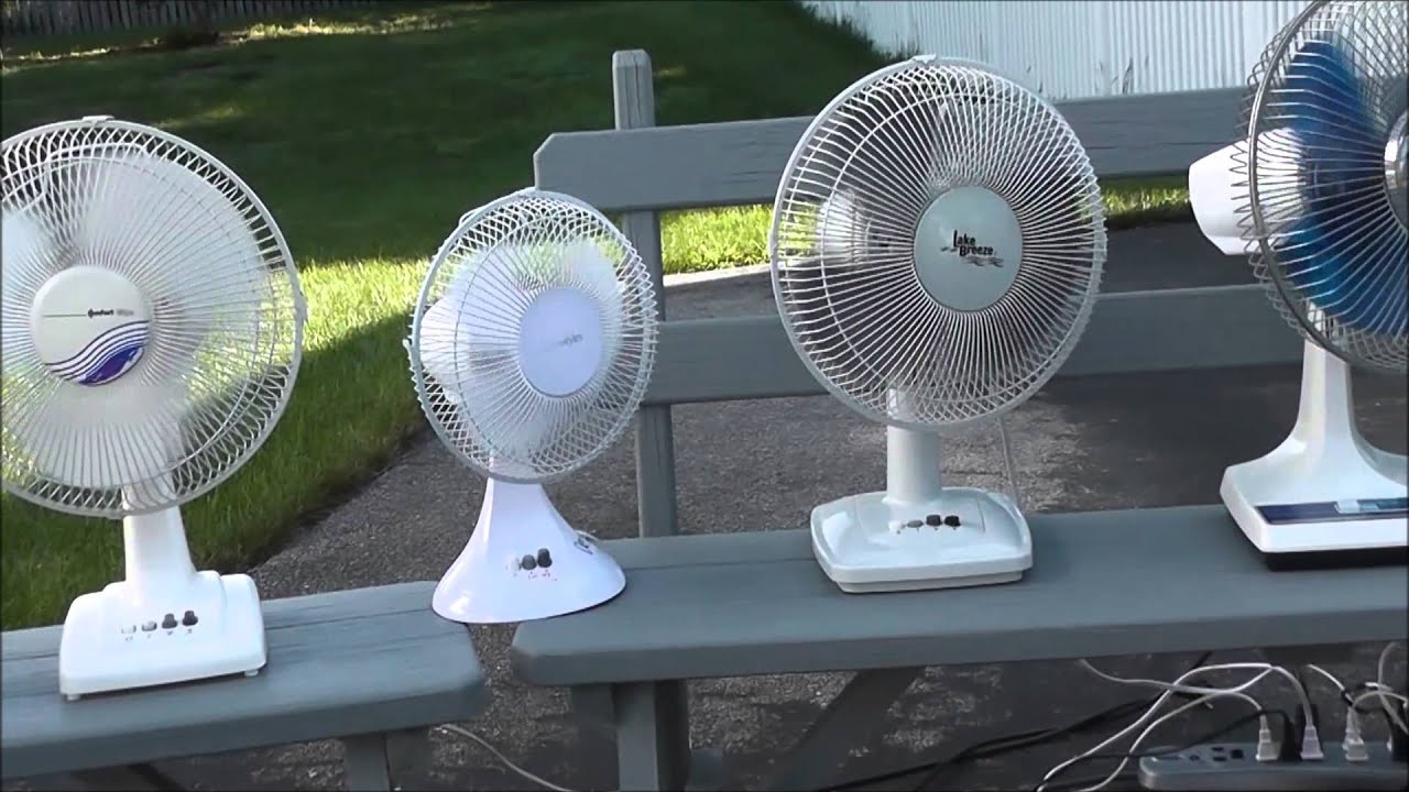 My 2014 Portable fan collection part 1