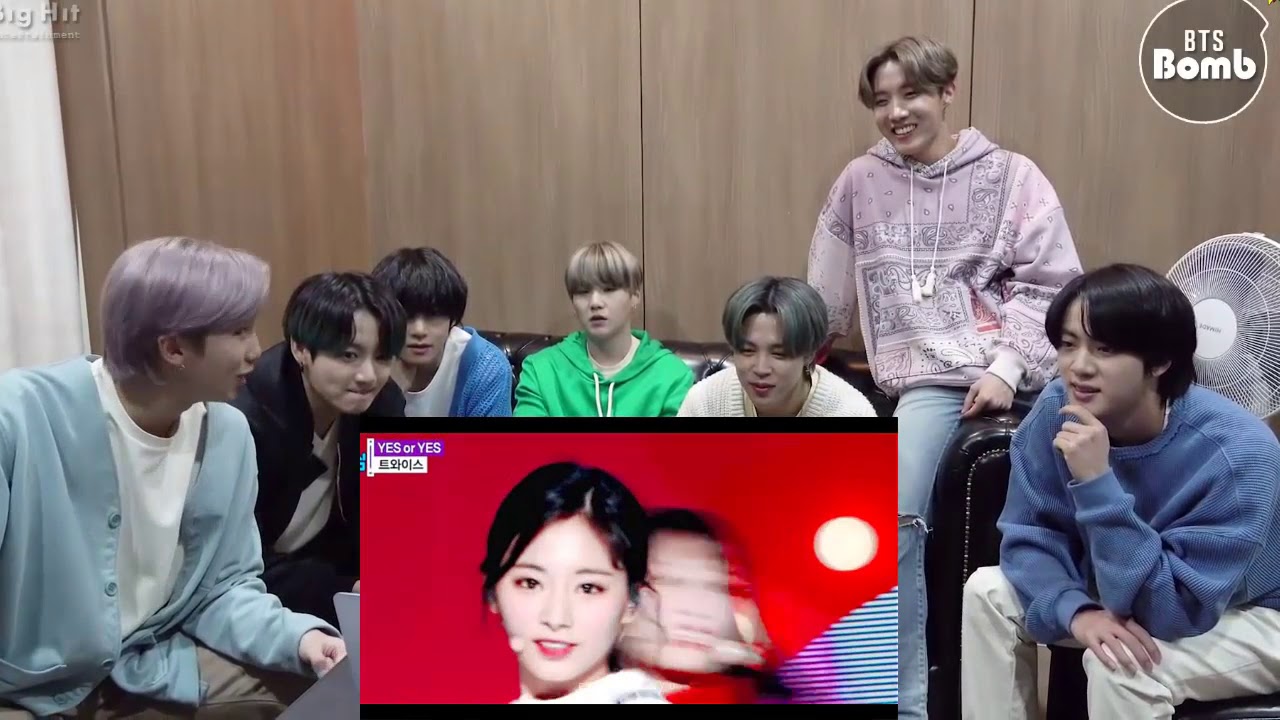 BTS Reaction To Tzuyu 