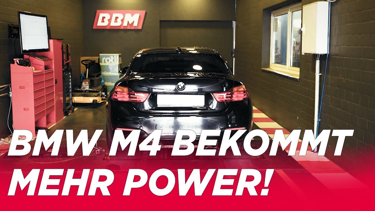 500ps nur mit Software? BMW M4 Leistungskur f&uuml;r die Software - BBM Motorsport Pr&uuml;fstand
