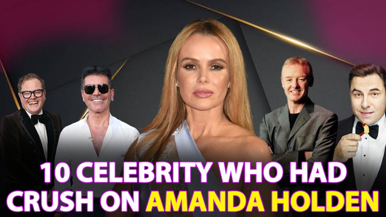 10 Famous Celebrities Who Had crush On Amanda Holden | Amanda Holden Secret Facts