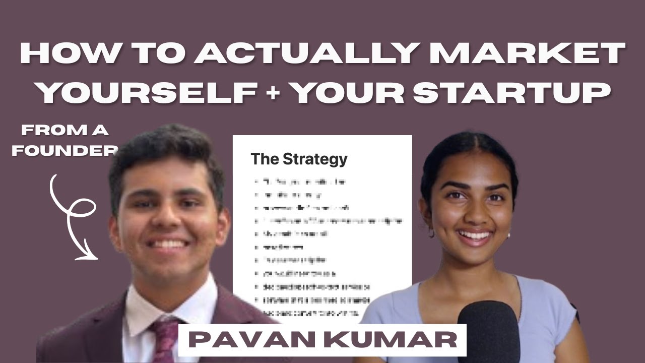 How to Actually Market Yourself and Your Startup