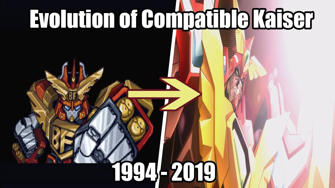 Evolution of Compatible Kaiser on SRW | The Great Battler IV - SRW DD(1994 - 2019)