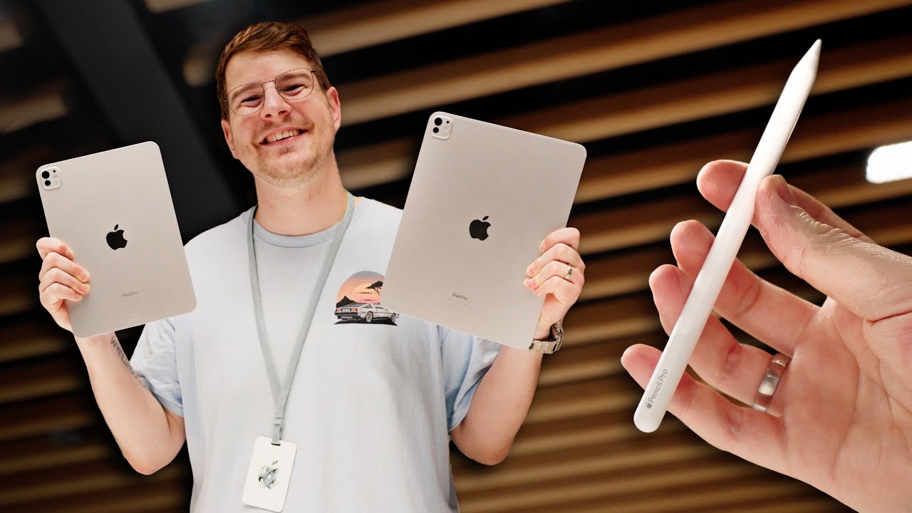 Ich hab die neuen OLED iPads & Apple Pencil Pro ausprobiert!