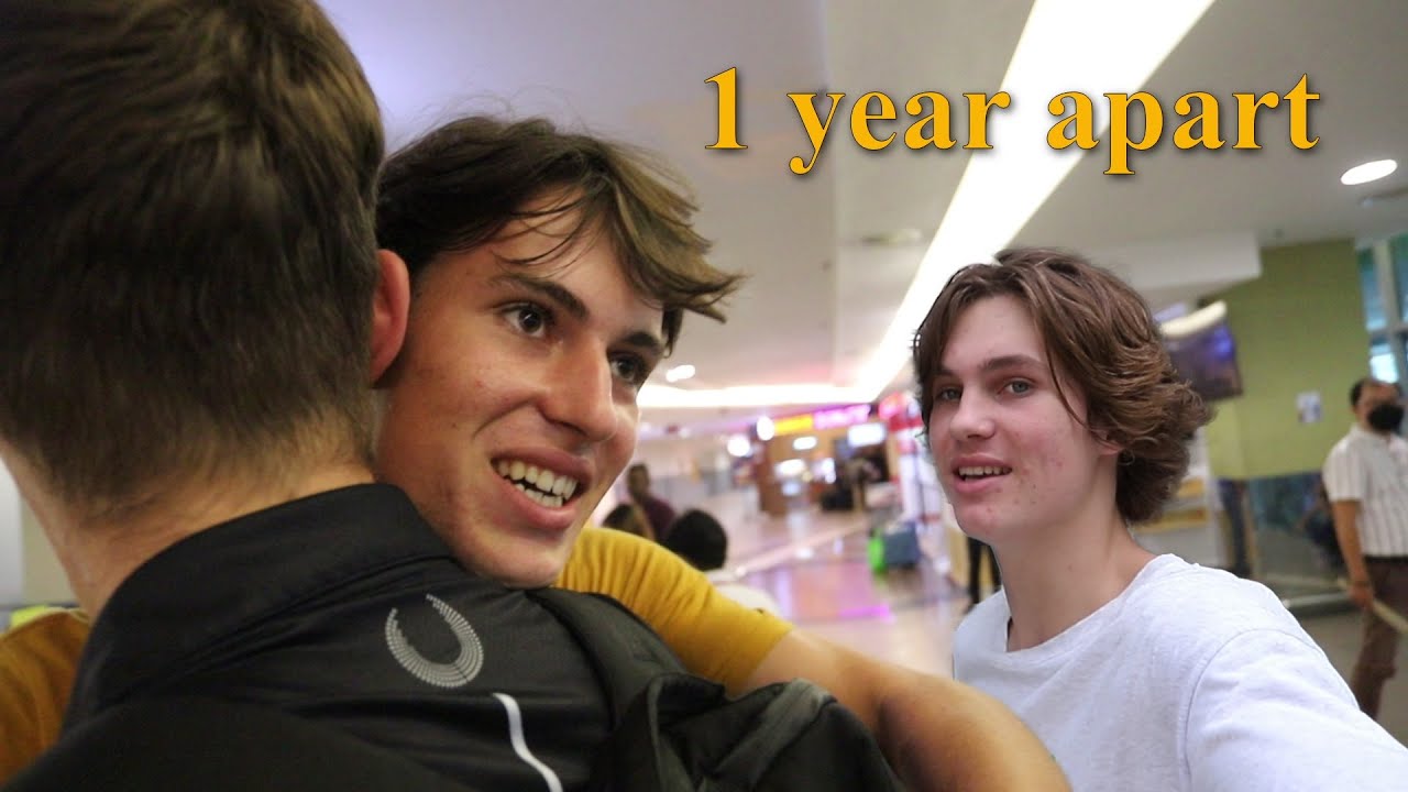 We haven't seen our brother in a year!