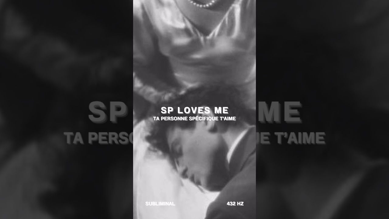 SP LOVES ME &ndash; Attract A Sincere & Deep Love (432Hz) &ndash; subliminal (FR/ENG)