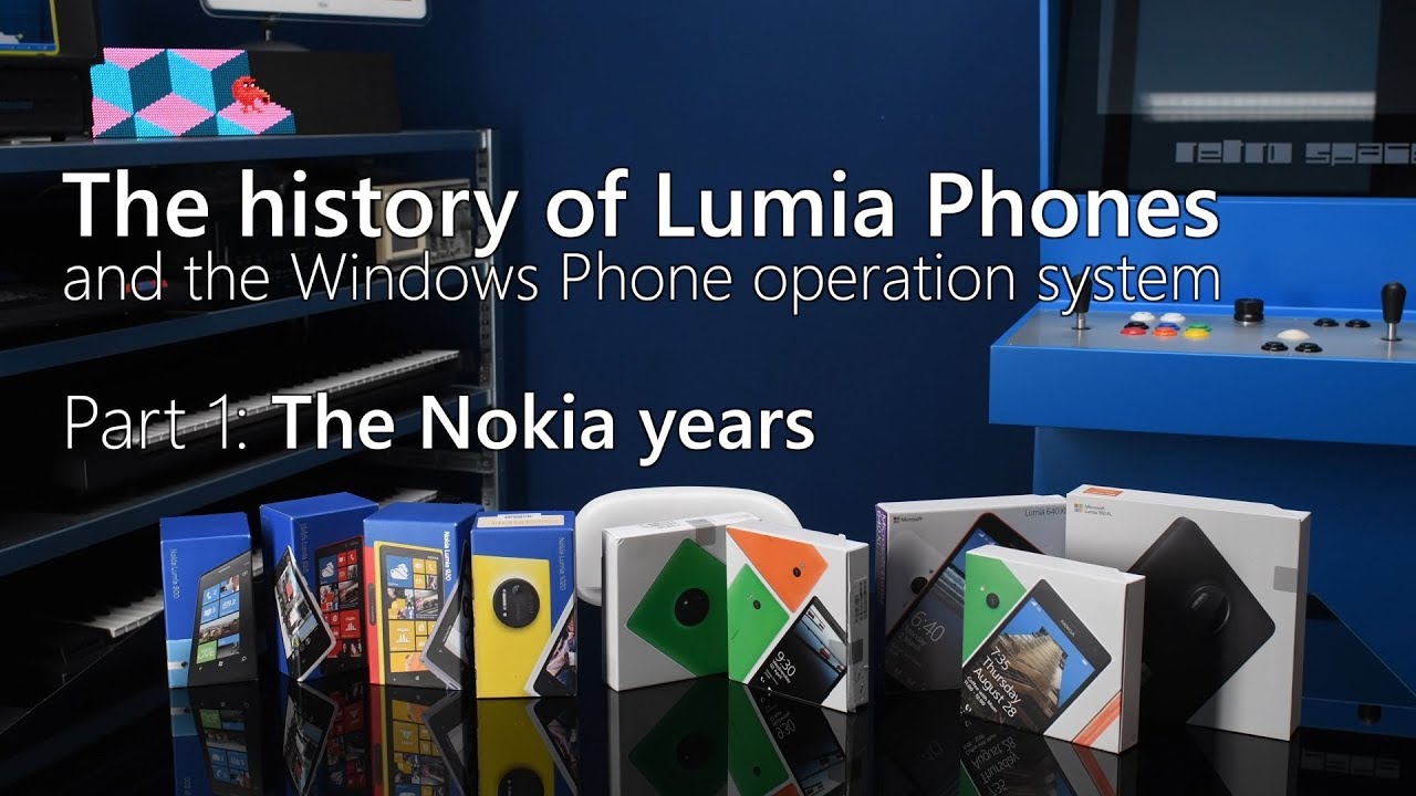 History of Nokia Lumia Phones / Windows Phone os,  Part 1:  the Nokia Years
