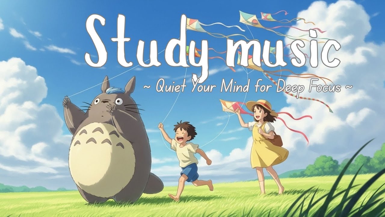 Japanese Ghibli Piano🌿| Soft Instrumental Music for Deep Concentration & Intensive Study