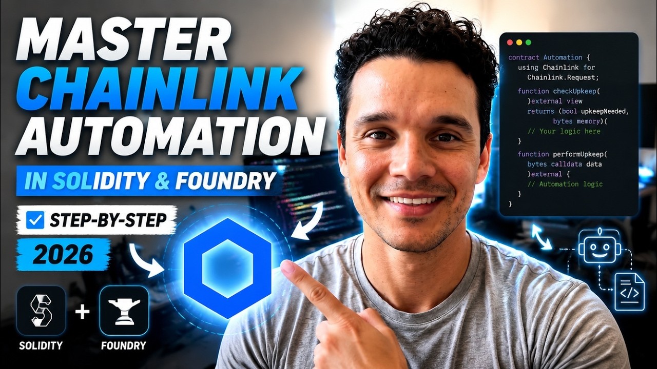 Master Chainlink Automation in Solidity & Foundry (Step-by-Step 2026)