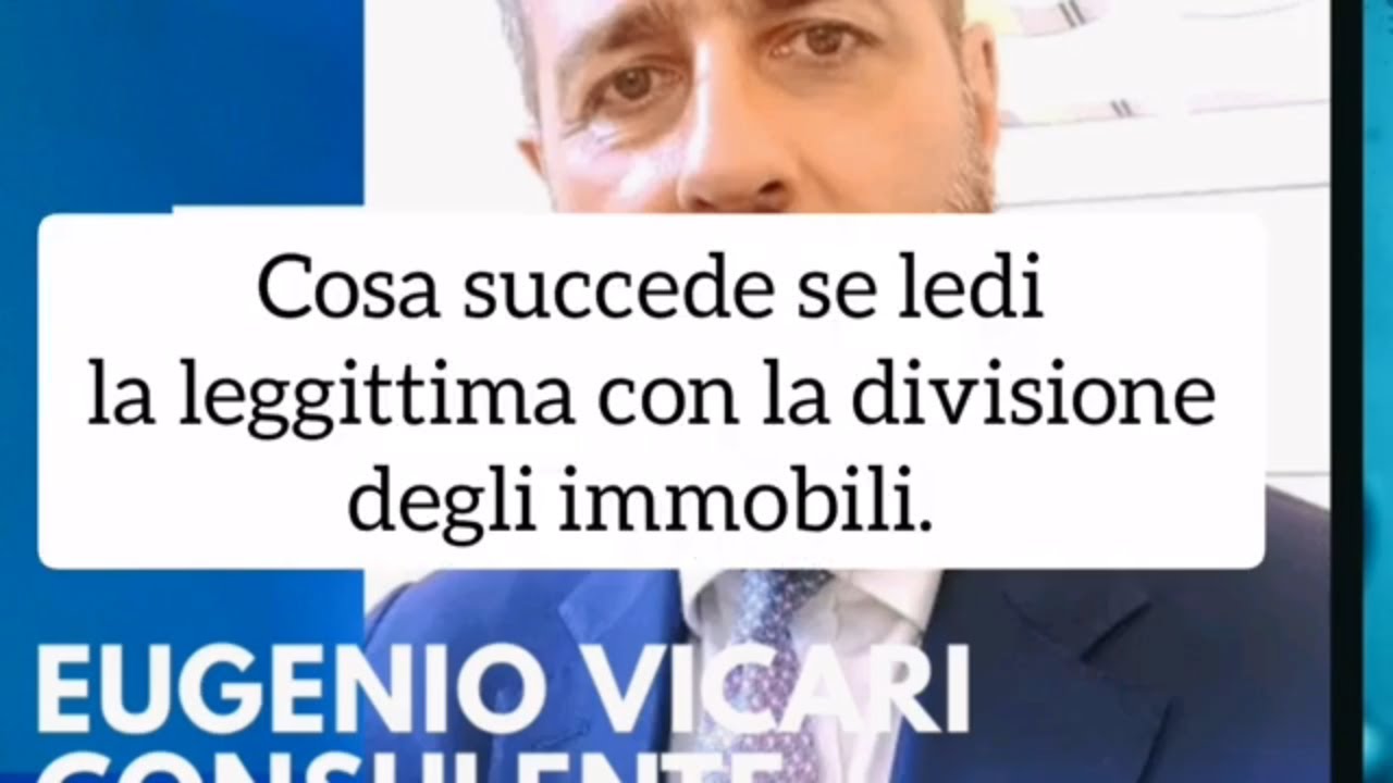 Cosa succede se ledi la legittima con la suddivisione degli immobili.