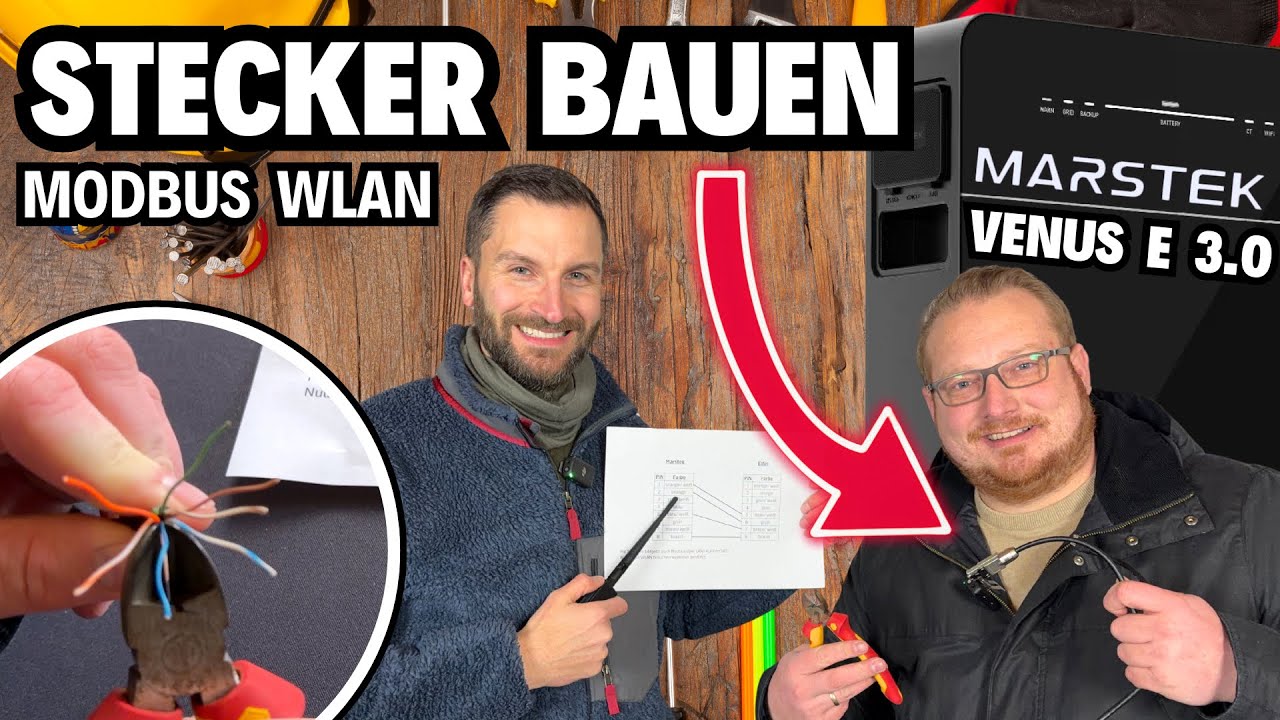 Marstek Venus E 3.0 &ndash; Modbus WLAN-Stecker selbst gebaut DIY