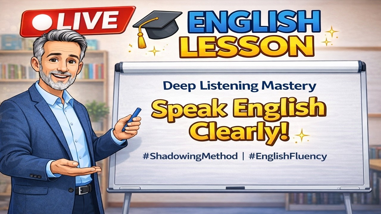Deep Listening Mastery: Transform Your English Pronunciation Naturally