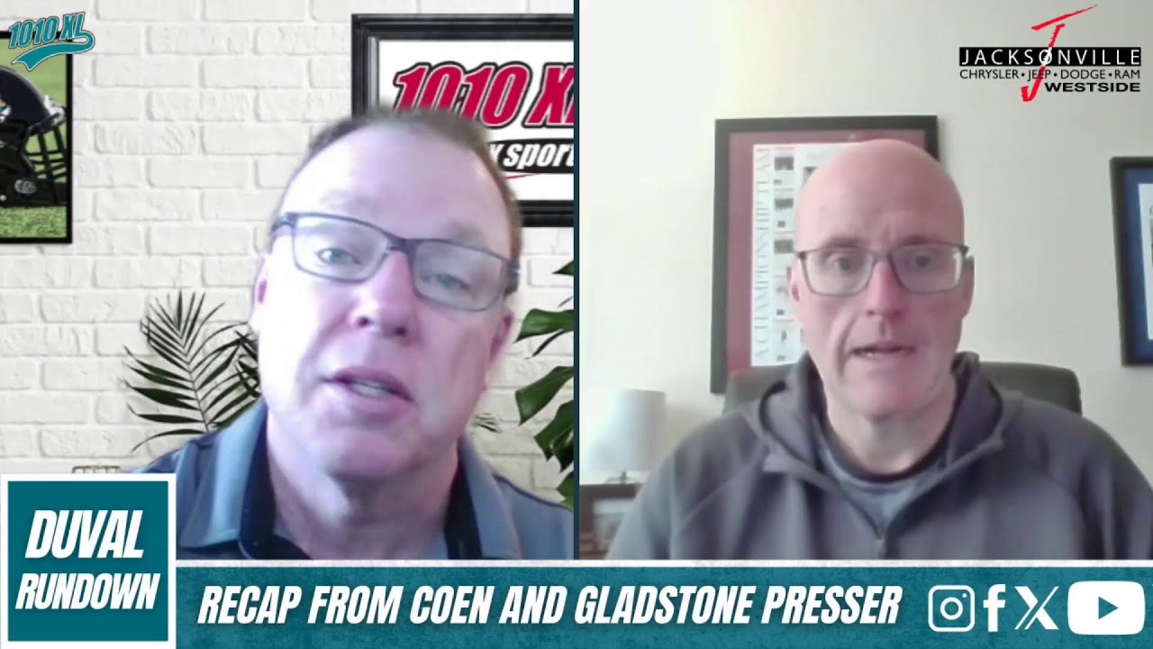 Jacksonville Jaguars HC Liam Coen & GM James Gladstone Press Conference Recap | Duval Rundown 1/15