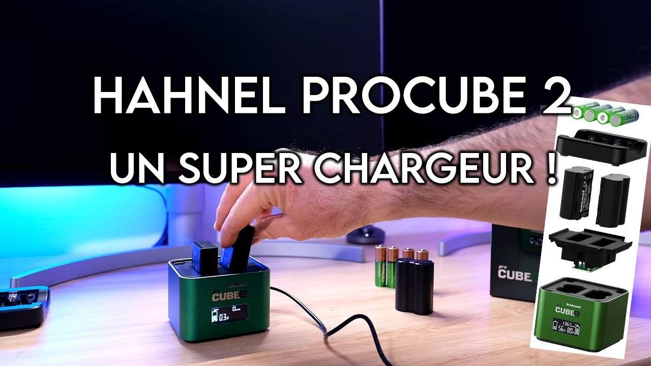 Test Hahnel Procube 2 : un SUPER chargeur de batterie d'appareil photo !