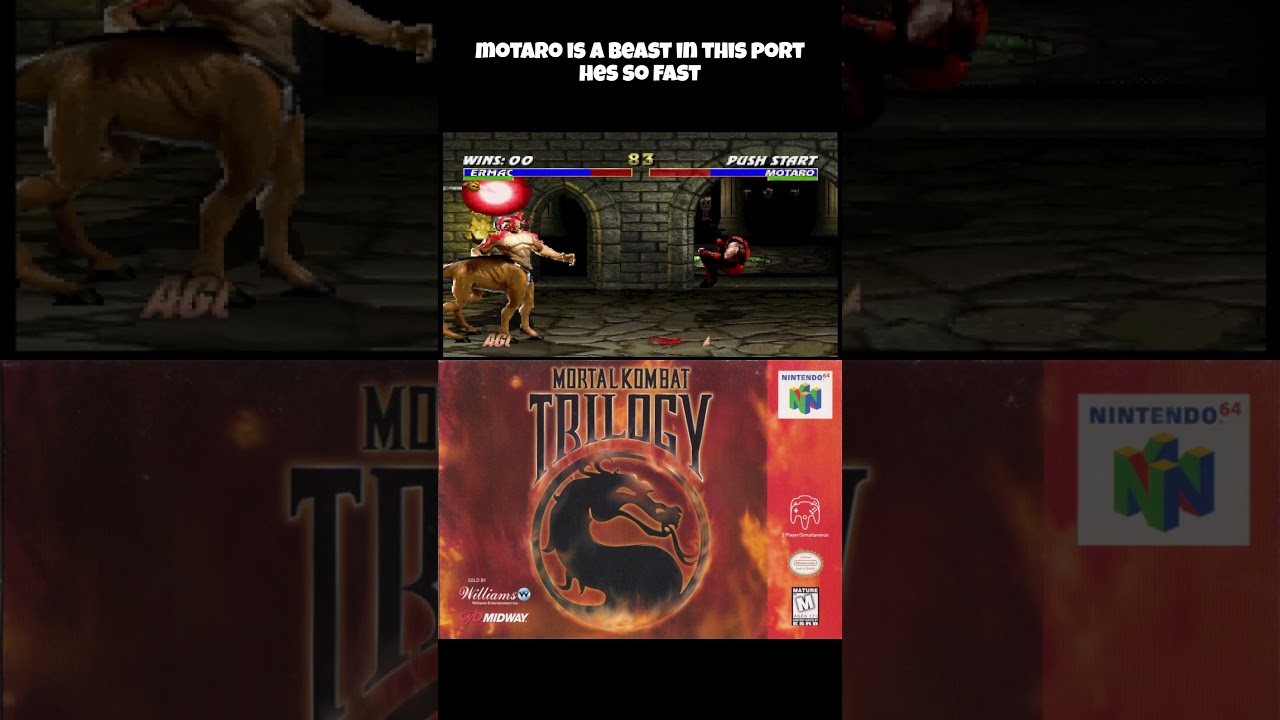 Mortal kombat trilogy n64 DOES Anyone like ermac?