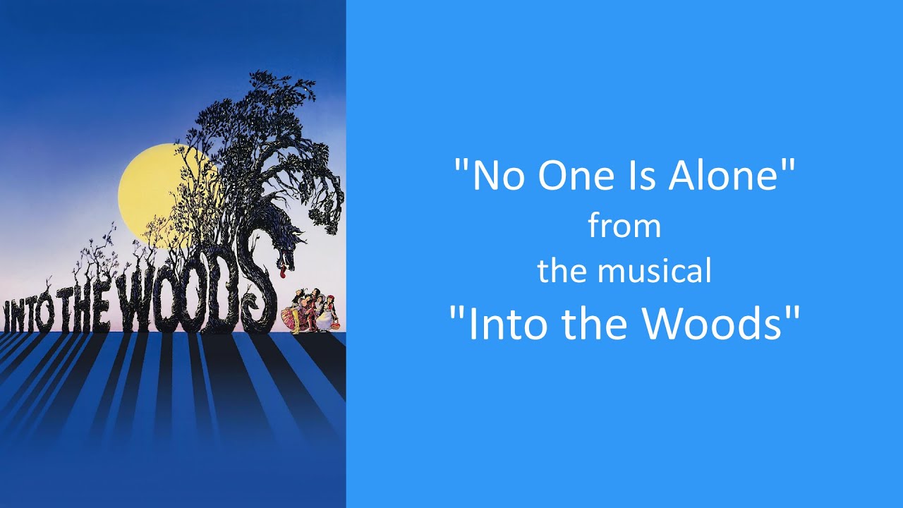 No One Is Alone - Into The Woods- Karaoke/Backing Track
