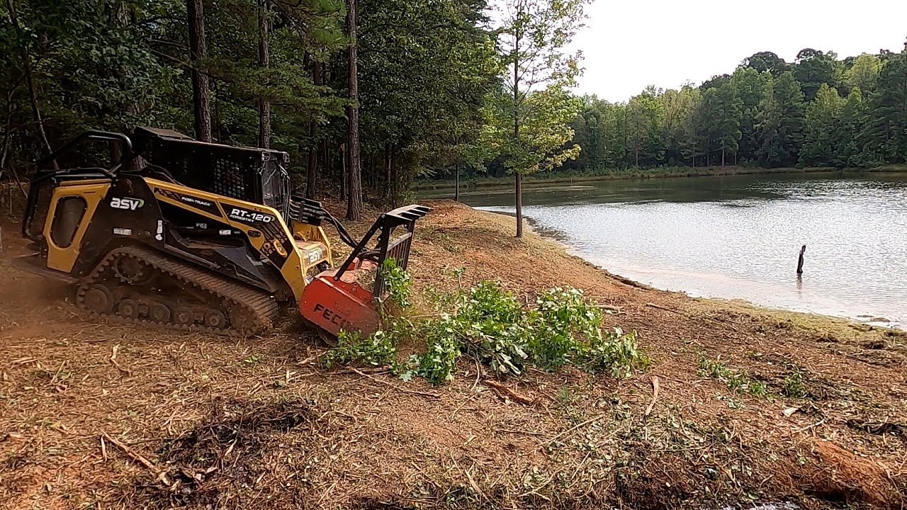 Finish Cleaning Around Ponds