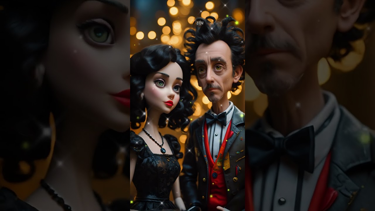 The Enchanting Couple of the Dark Realm 🎩✨