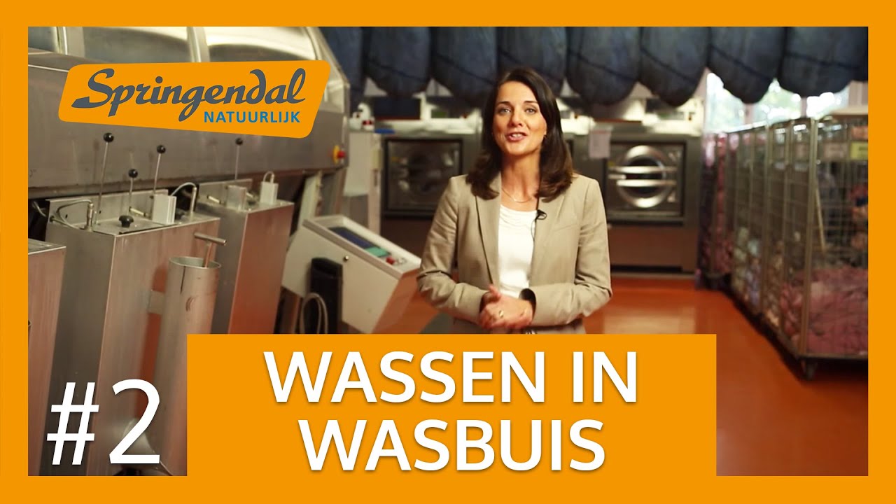Hoe werkt het wasproces in een wasserette? #2 Kleding wassen van de zorginstellingen in de wasbuis