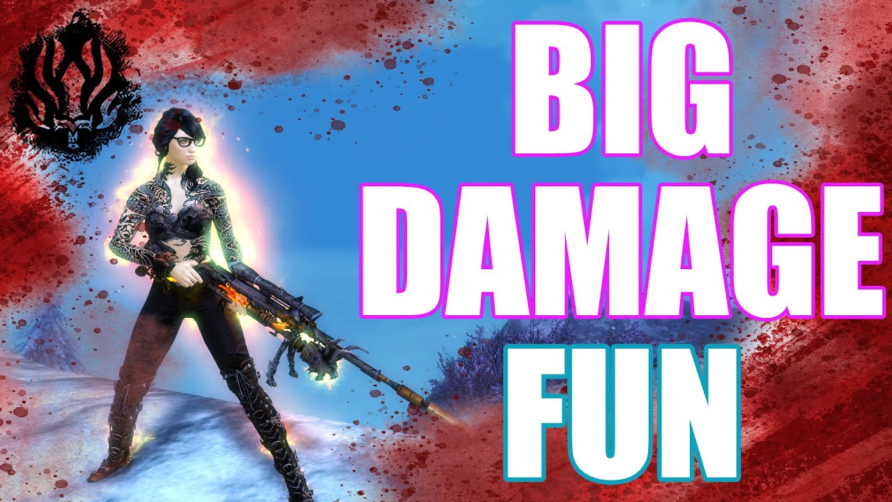 GW2 - WvW Rifle Berserker - Guild Wars 2 Build - Warrior Gameplay End of Dragons