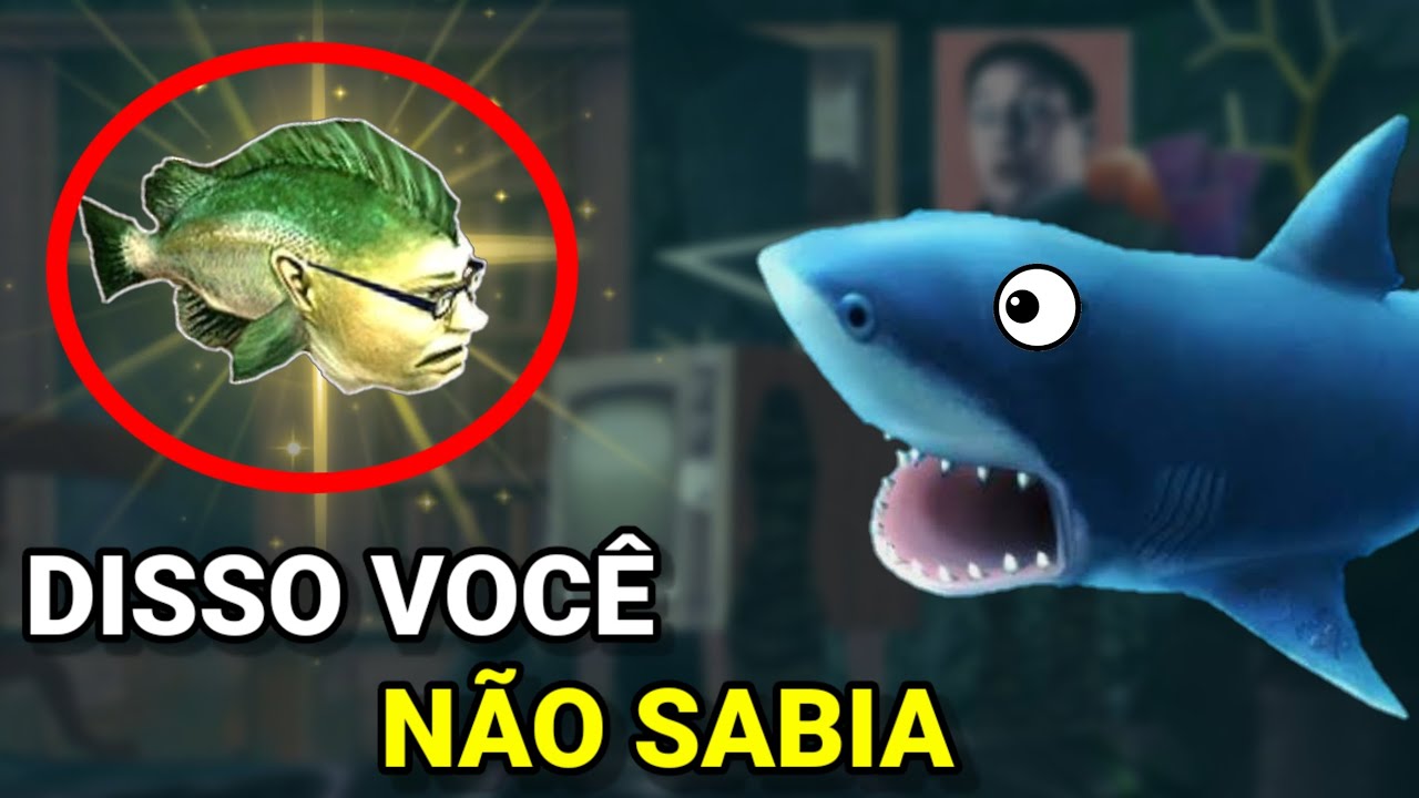 5 SEGREDOS QUE VOCÊ NÃO SABIA QUE EXISTIA NO HUNGRY SHARK EVOLUTION