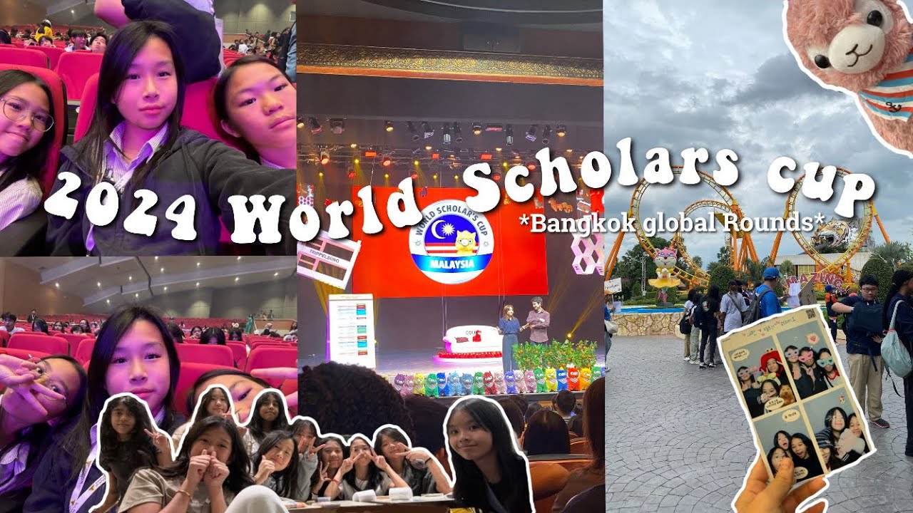 {🦙} World Scholars Cup Bangkok global round | wsc vlog