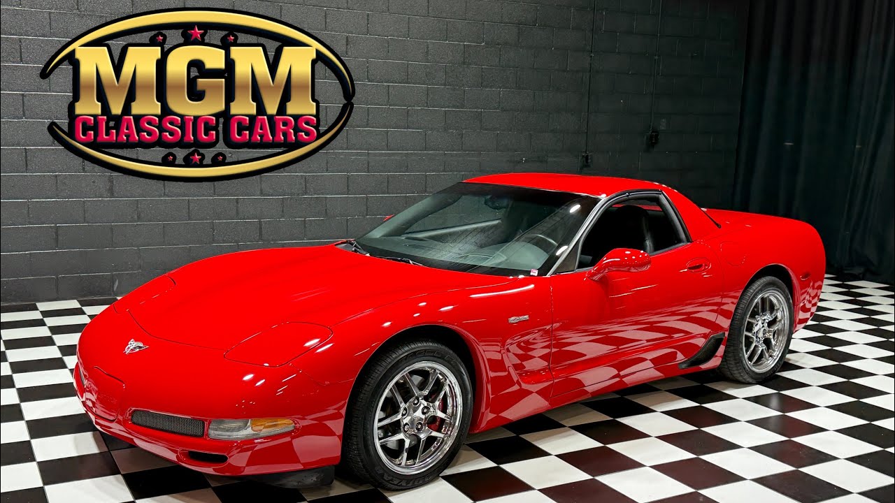 Chevrolet Corvette Z06 2002 года выпуска, пробег всего 11 000 миль, в идеальном состоянии!! 🇺🇸🇺🇸🔥🔥