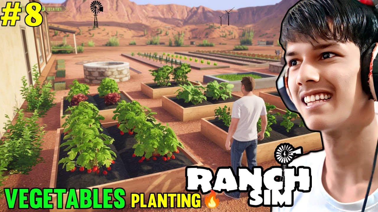 🥬I Started Vegetables Farming In Ranch◾Southwest Ranch Simulator | Gameplay #8 #trending #viralvideo