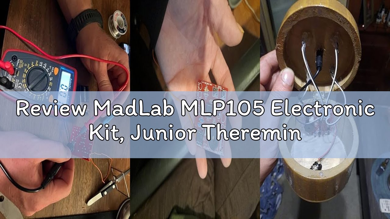 Review MadLab MLP105 Electronic Kit, Junior Theremin