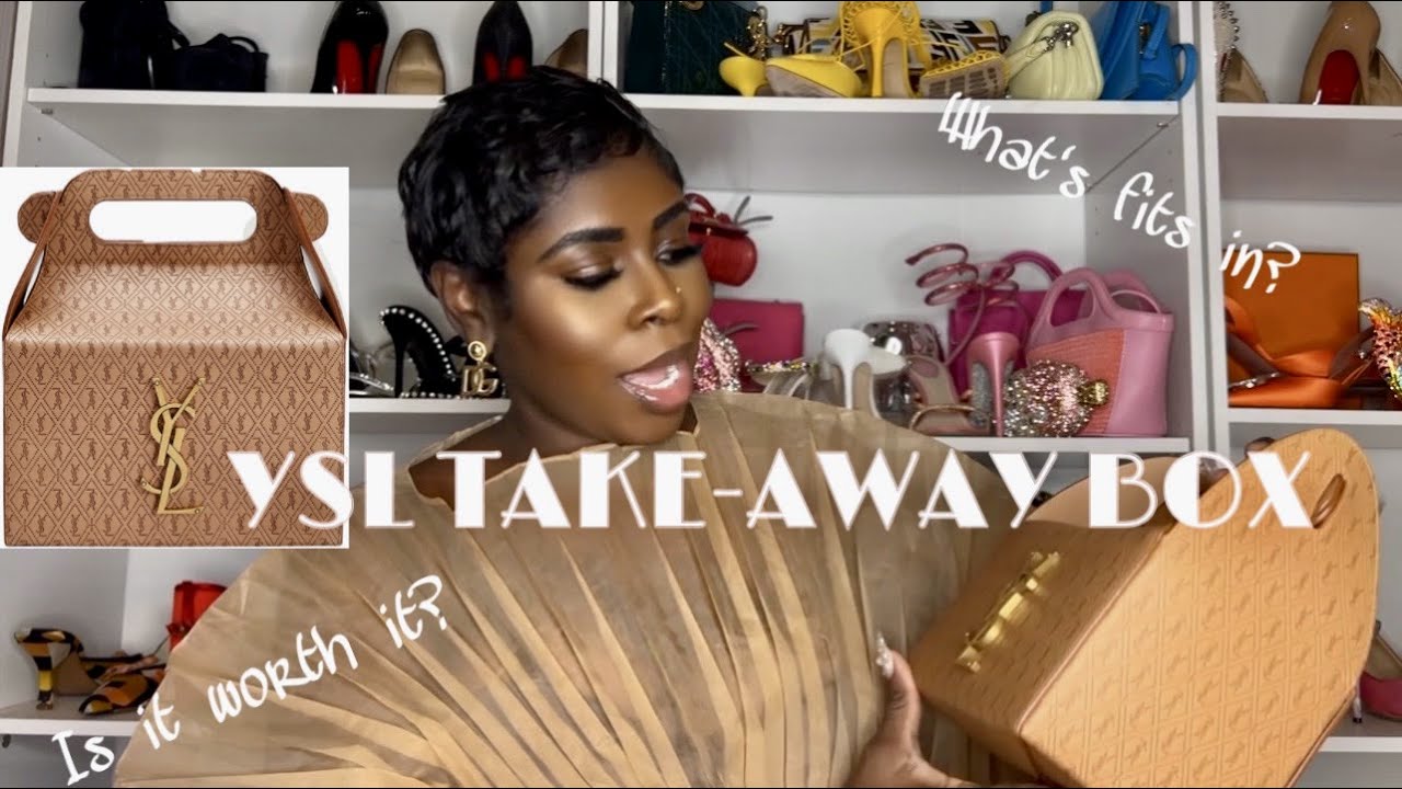 UNBOXING YSL TAKE-AWAY BOX BAG | CHEAPER IN EUROPE?