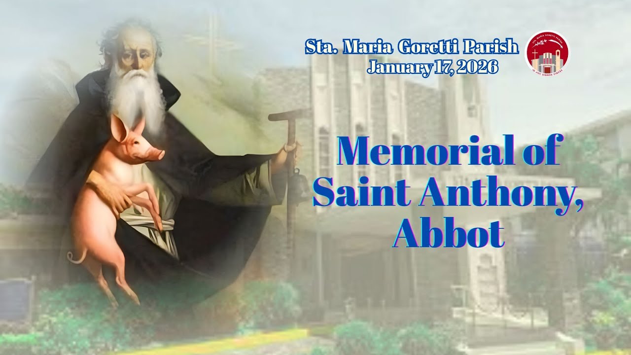 January 17, 2026 / Memorial of Saint Anthony, Abbot