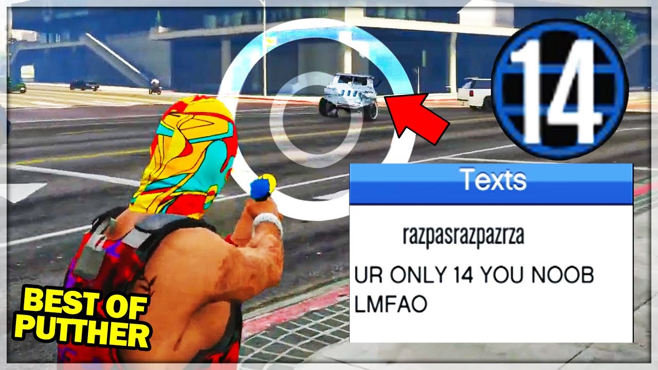 Лучшее из моего 14-го уровня: троллинг ANGRY Griefers в GTA Online!!