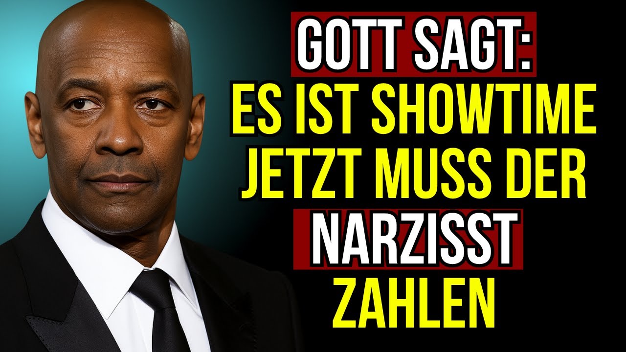 Gott ruft „SHOWTIME!“ Das Böse des Narzissten fliegt zurück ins Licht