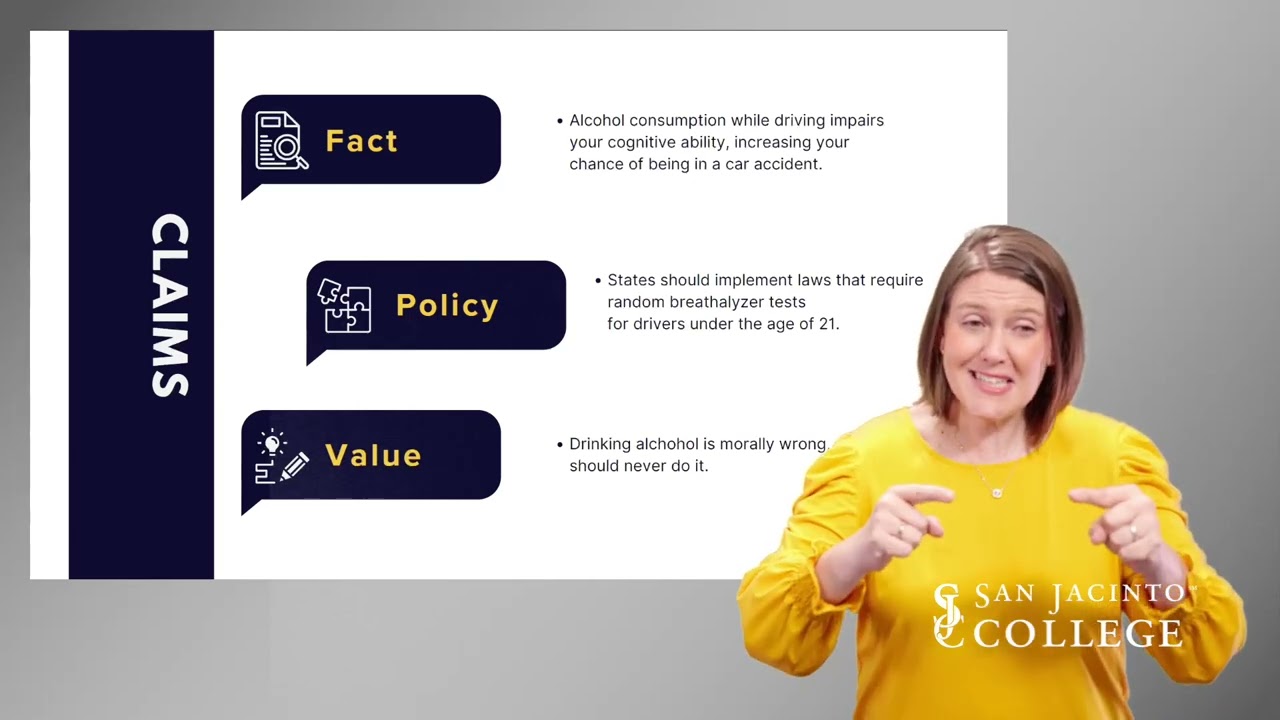 1315 Persuasion  Types of Claims
