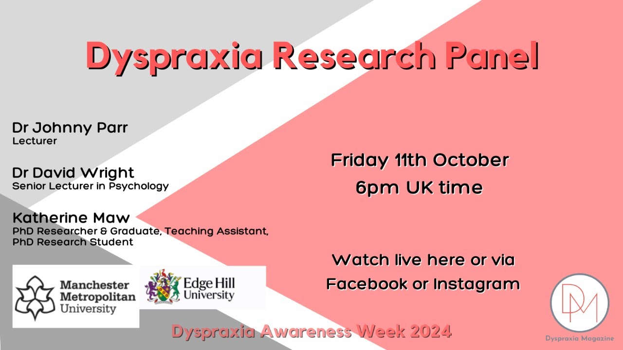 Dyspraxia Research Panel