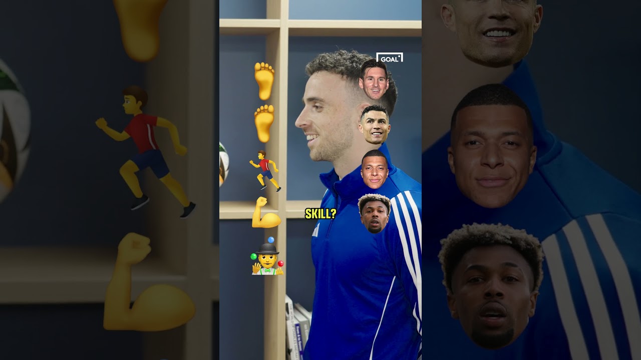DIOGO JOTA built the PERFECT FOOTBALLER! 🤖 #shorts