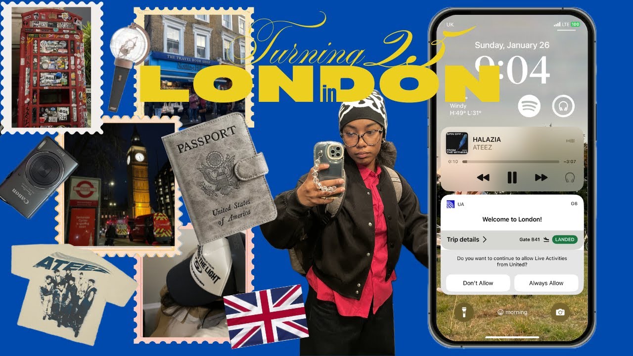 Turning 25 in London