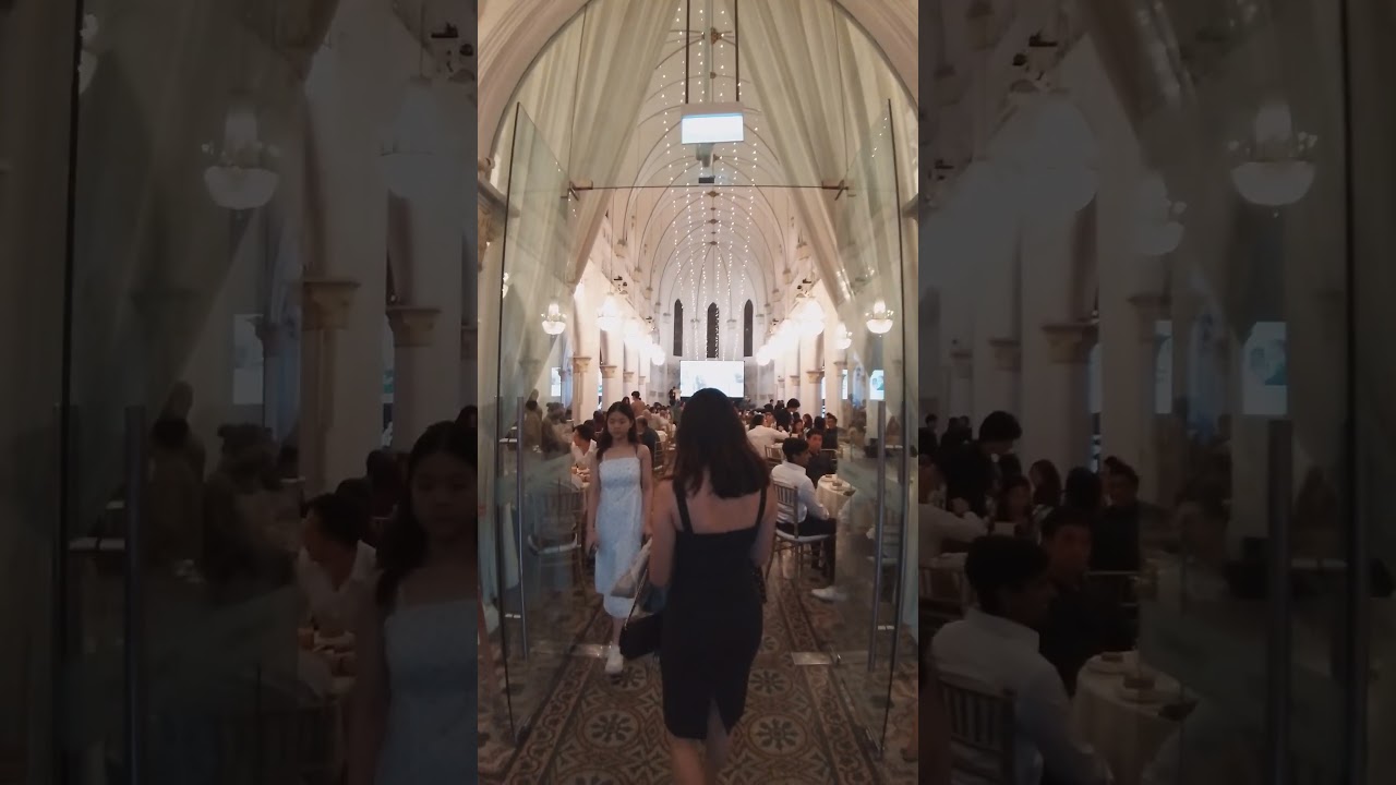 #shorts Chijmes Wedding #banquet #wedding #singapore