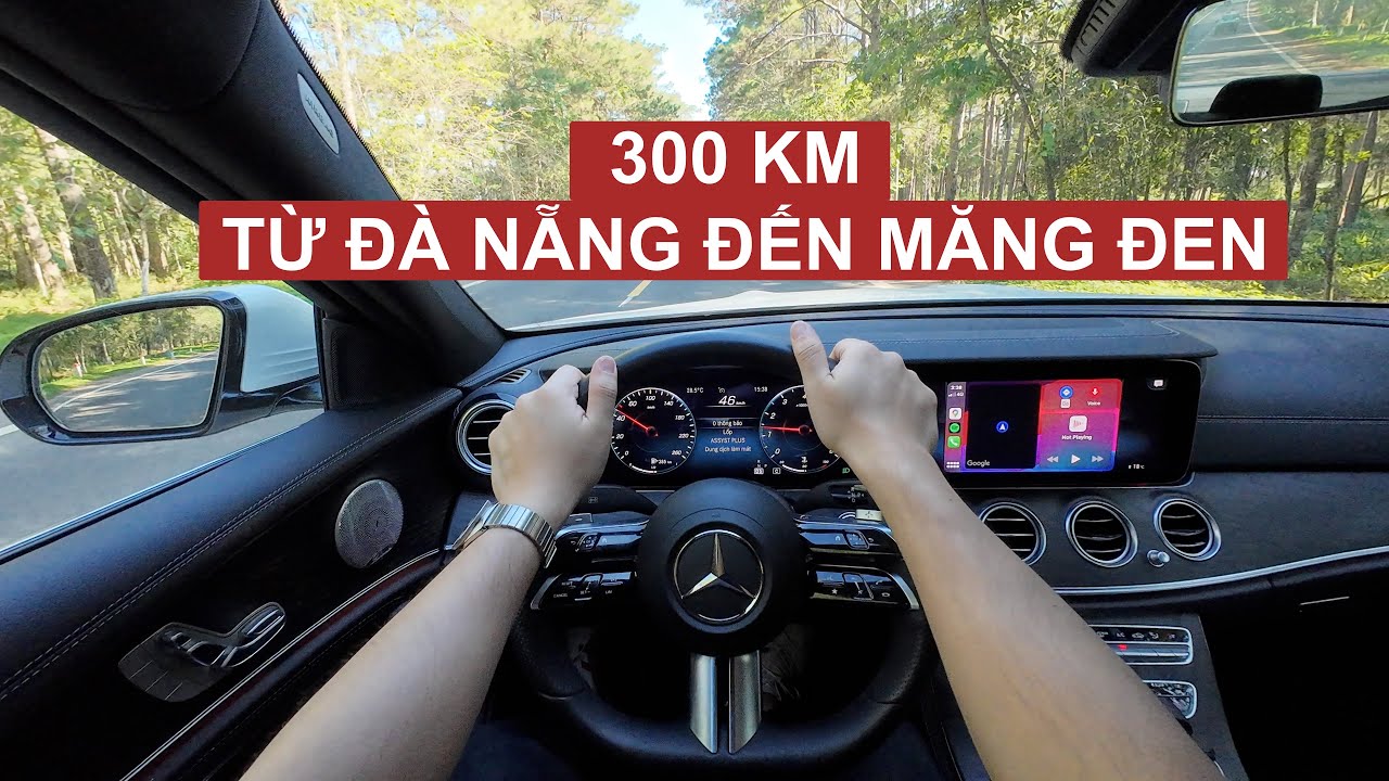 Mercedes Benz E300 AMG POV Test drive: đi thật xa để thấy E-class cũng được ra phết!