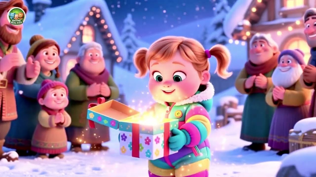 Baby Magic Box and Snow ❄️✨ Fun Winter Surprise Song for Kids | Nursery Rhyme