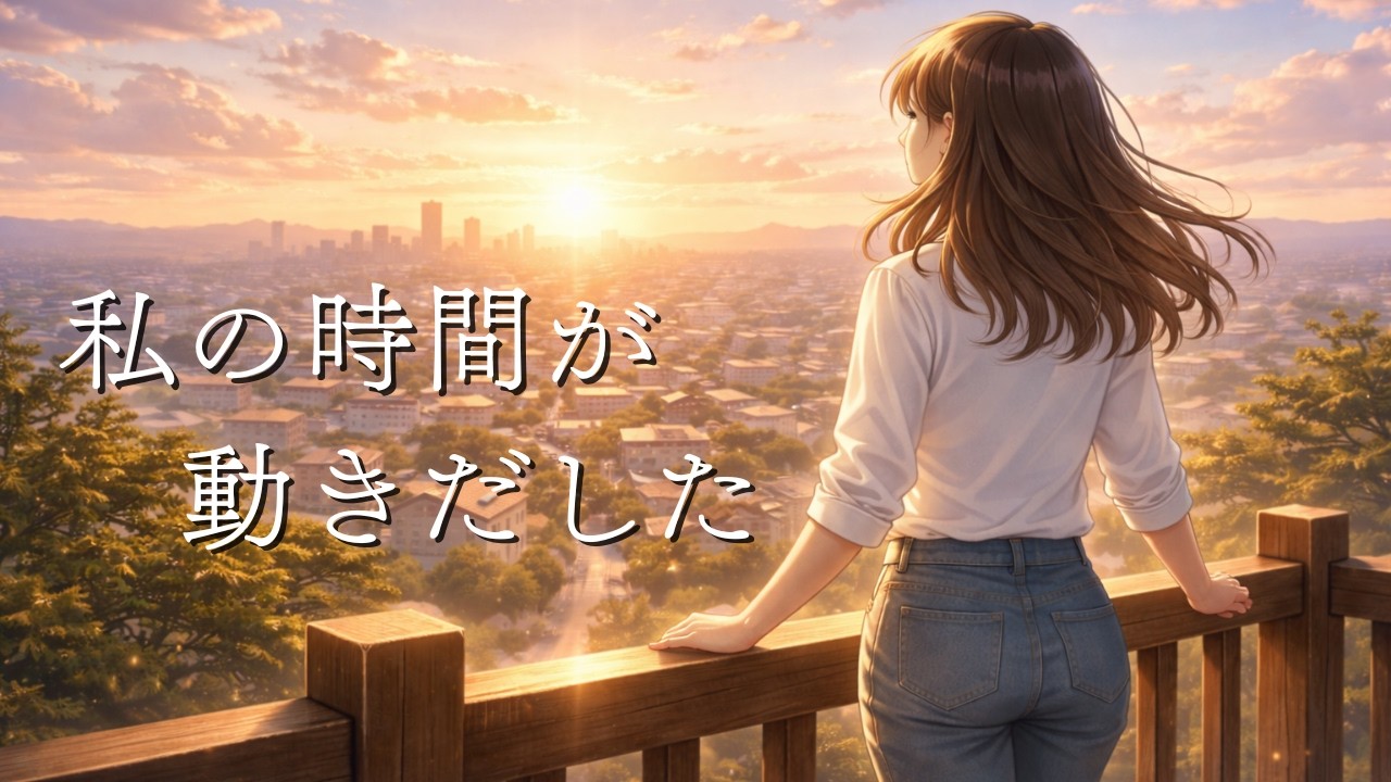 時間が動き出した｜止まっていた人生が動いた瞬間