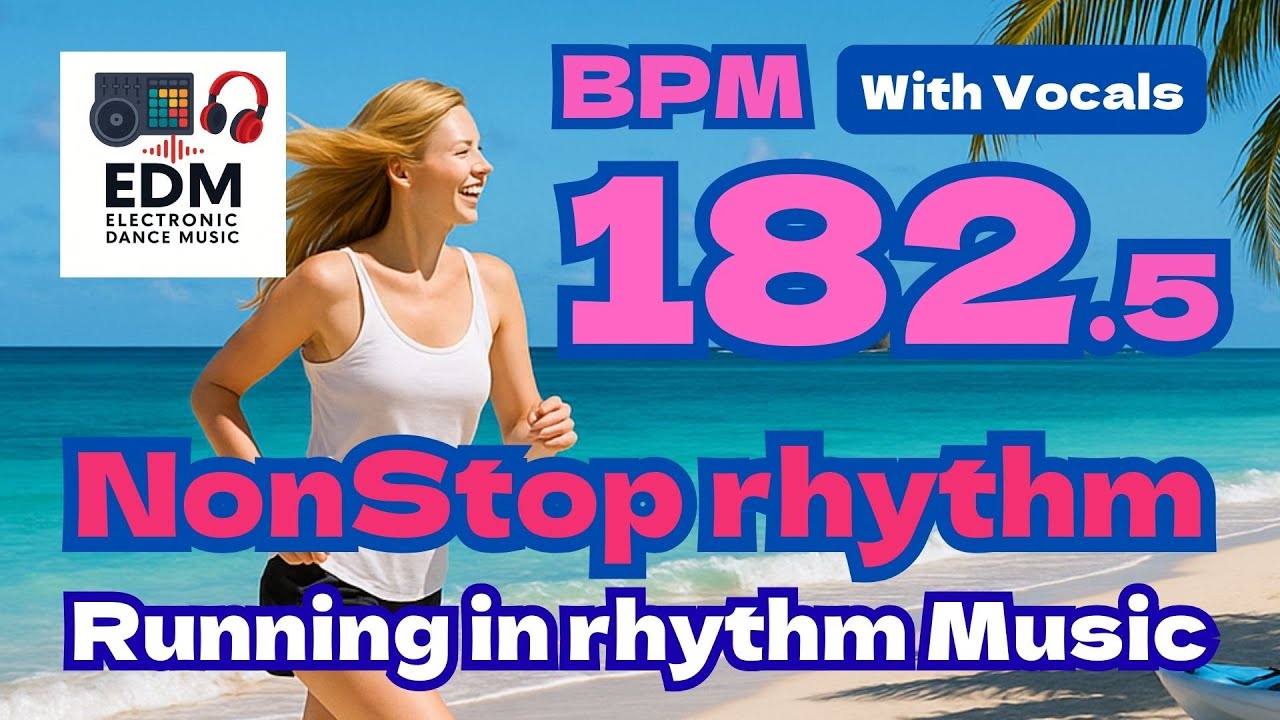 182.5 bpm 182.5 🔥EDM 180 BPM ランニング音楽プレイリスト &ndash; インターバルトレーニング、ラスト#women #females #female #girls #girl#女性