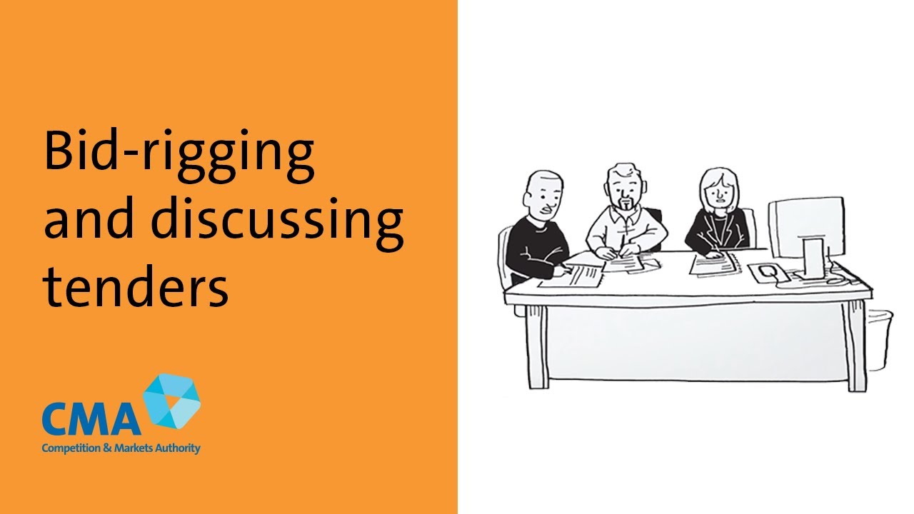 Bid-rigging and discussing tenders | UK's Competition and Markets Authority