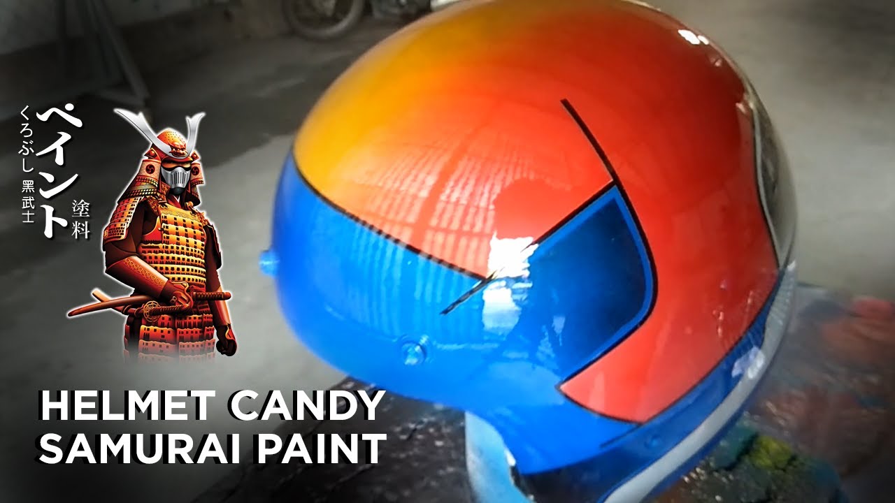 Helmet Candy Color-Samurai Paint Malaysia